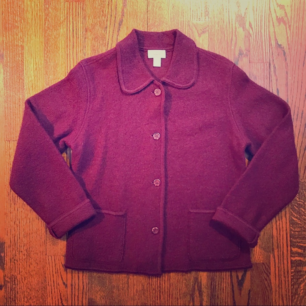 Talbots Collared Jacket Coat - Picture 1 of 6